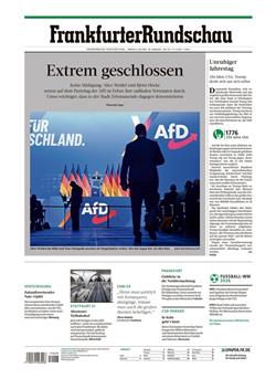 Frankfurter Rundschau E-Paper Cover