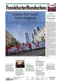 Frankfurter Rundschau E-Paper Cover