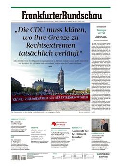 Frankfurter Rundschau Cover