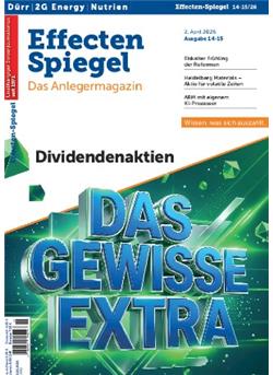 Effecten-Spiegel Cover
