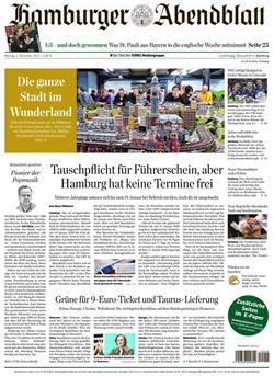 Hamburger Abendblatt E-Paper Cover