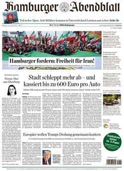 Hamburger Abendblatt E-Paper Cover