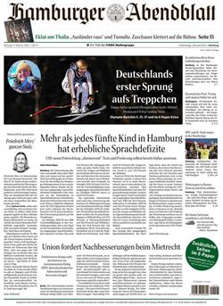 Hamburger Abendblatt Cover