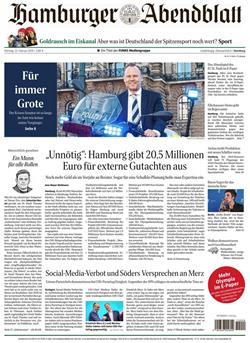 Hamburger Abendblatt E-Paper Cover