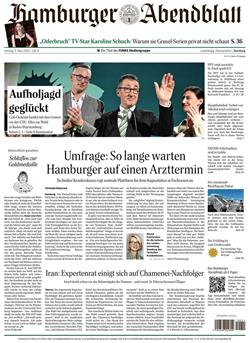 Hamburger Abendblatt Cover