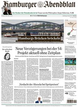 Hamburger Abendblatt Cover