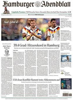 Hamburger Abendblatt E-Paper Cover