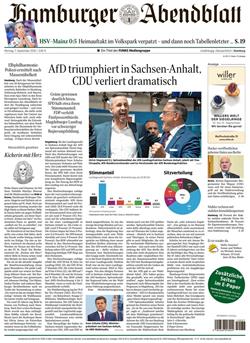 Hamburger Abendblatt E-Paper Cover