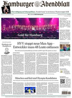 Hamburger Abendblatt Cover