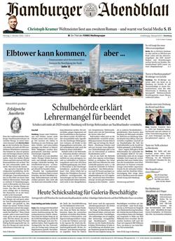 Hamburger Abendblatt E-Paper Cover