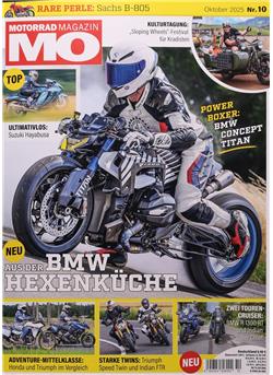 MO Motorrad Magazin Cover