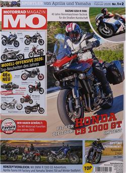 MO Motorrad Magazin Cover