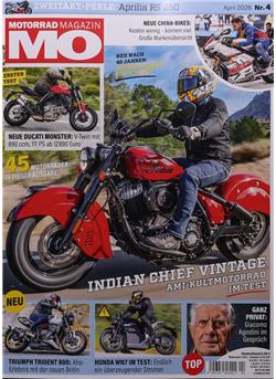 MO Motorrad Magazin Cover