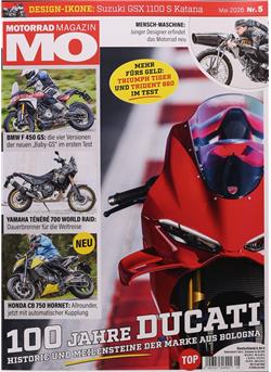 MO Motorrad Magazin Cover