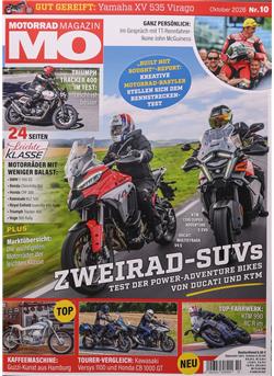 MO Motorrad Magazin Cover