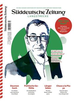 Süddeutsche Zeitung Langstrecke Cover