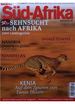 Süd-Afrika Magazin Cover