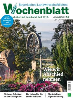 Bayerisches Landwirtschaftliches Wochenblatt E-Paper Cover