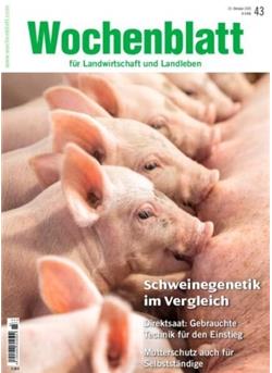 Wochenblatt für Landwirtschaft und Landleben Cover