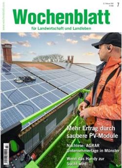 Wochenblatt für Landwirtschaft und Landleben Cover