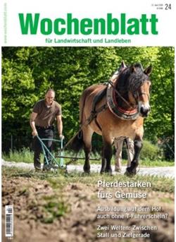 Wochenblatt für Landwirtschaft und Landleben Cover