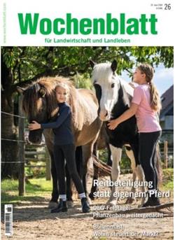 Wochenblatt für Landwirtschaft und Landleben Cover