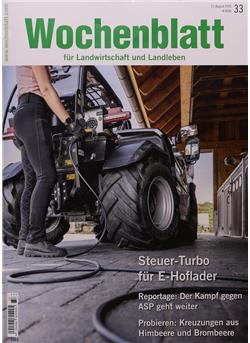 Wochenblatt für Landwirtschaft und Landleben Cover