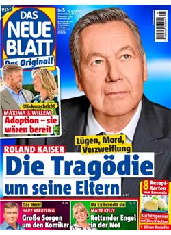Neue Blatt Cover
