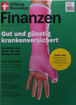 Stiftung Warentest Finanzen Cover