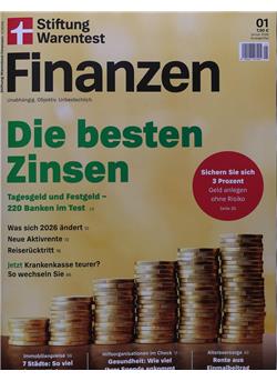 Stiftung Warentest Finanzen Cover