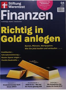 Stiftung Warentest Finanzen Cover