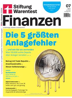 Stiftung Warentest Finanzen E-Paper Cover