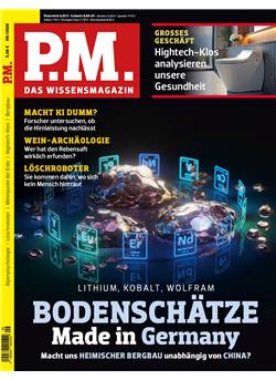 P.M. Magazin Cover