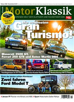Motor Klassik E-Paper Cover