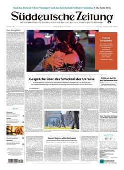 Süddeutsche Zeitung Cover