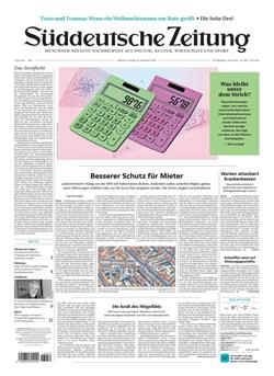 Süddeutsche Zeitung Cover