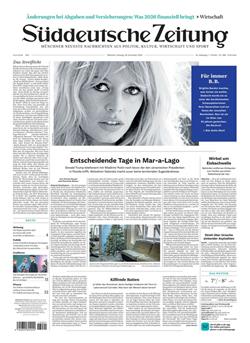Süddeutsche Zeitung Cover