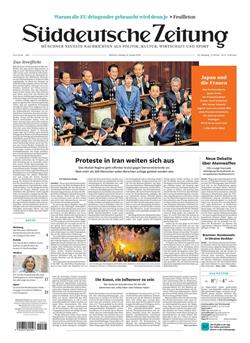 Süddeutsche Zeitung E-Paper Cover