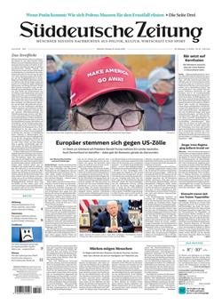 Süddeutsche Zeitung Cover