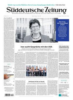 Süddeutsche Zeitung Cover