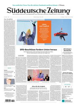 Süddeutsche Zeitung Cover