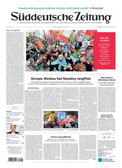 Süddeutsche Zeitung E-Paper Cover
