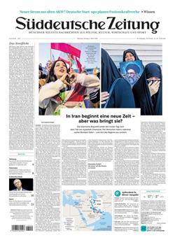 Süddeutsche Zeitung E-Paper Cover
