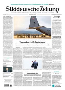 Süddeutsche Zeitung Cover