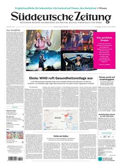 Süddeutsche Zeitung E-Paper Cover