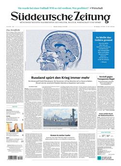 Süddeutsche Zeitung E-Paper Cover