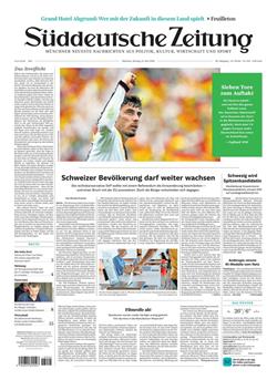 Süddeutsche Zeitung Cover