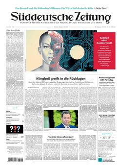 Süddeutsche Zeitung E-Paper Cover