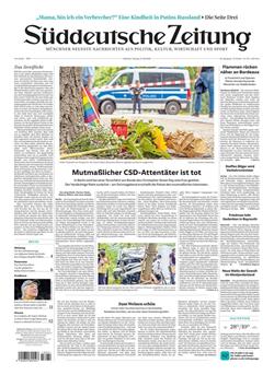 Süddeutsche Zeitung Cover
