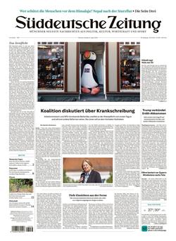 Süddeutsche Zeitung Cover